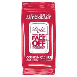 دستمال مرطوب پاک‌کننده آرایش چشم و صورت ضد چروک دافی (Antioxidants)