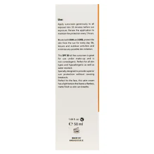 کرم ضد آفتاب فاقد چربی فرونیا (SPF50)