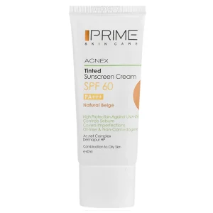 کرم ضدآفتاب پوست چرب پرایم (SPF60)