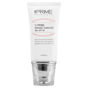 ژل ضدآفتاب حاوی ویتامین C پرایم(SPF 50)