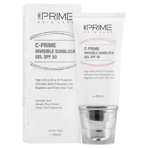 ژل ضدآفتاب حاوی ویتامین C پریم(SPF 50)