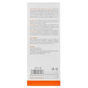 کرم ضدآفتاب پوست نرمال تا خشک نئودرم (SPF50)