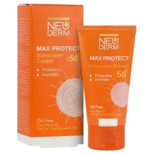 کرم ضدآفتاب فاقد چربی نئودرم (SPF50)