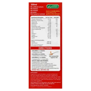 شربت فروگلوبین ب12 ویتابیوتیکس