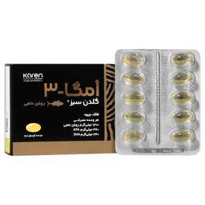 کپسول امگا 3 گلدن سیز کارن(50عددی)