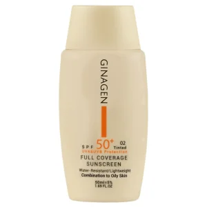 کرم ضد آفتاب پوست چرب ژیناژن (SPF50)