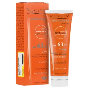 کرم ضد آفتاب دکتر ژیلا (SPF63)