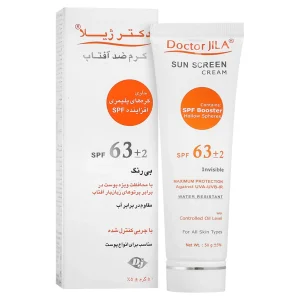 کرم ضد آفتاب دکتر ژیلا (SPF63)