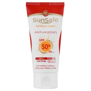 کرم ضدآفتاب و ضد چروک سان سیف (SPF50)