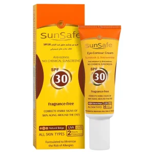 کرم دور چشم حاوی ضدآفتاب سان سیف (SPF30)