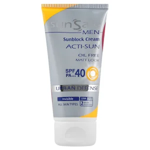 کرم ضدآفتاب آقایان (SPF 40) سان سیف