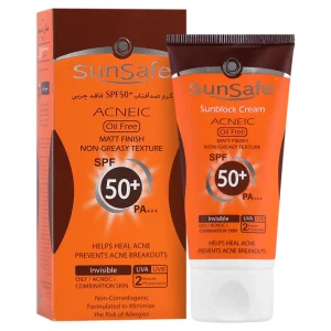 کرم ضدآفتاب فاقد چربی سان سیف (SPF50)