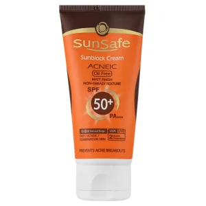 کرم ضدآفتاب فاقد چربی سان سیف (SPF50)