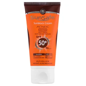 کرم ضدآفتاب فاقد چربی سان سیف (SPF50)