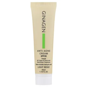 کرم ضد جوش رنگی ژیناژن (SPF 20)