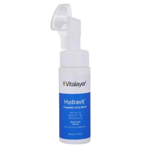فوم شستشوی صورت پوست خشک ویتالیر (مدل Hydravit)