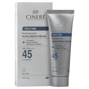 کرم ضد آفتاب مخصوص آقایان SPF 45 سینره