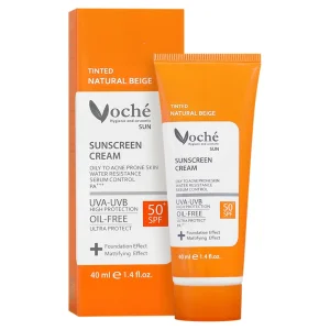 کرم ضد آفتاب پوست چرب و آکنه ای وچه (SPF50)