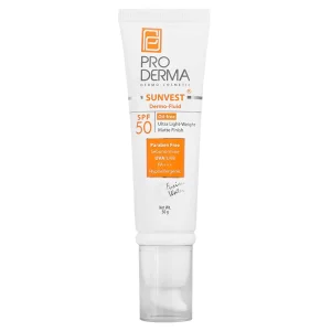 فلوئیدضدآفتاب پوست چرب و آکنه ای پرودرما (SPF50)