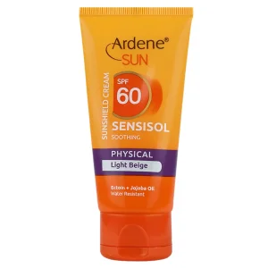 کرم ضدآفتاب فیزیکال بژ روشن آردن (SPF 60)