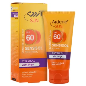 کرم ضدآفتاب فیزیکال بژ روشن آردن (SPF 60)