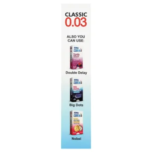 کاندوم فوق العاده نازک 10 عددی کدکس (مدل Classic Zero Zero Three 0.03)