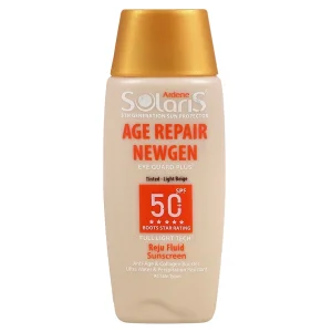 فلوئید ضدآفتاب و ضدچروک سطحی انواع پوست آردن سولاریس (SPF50)