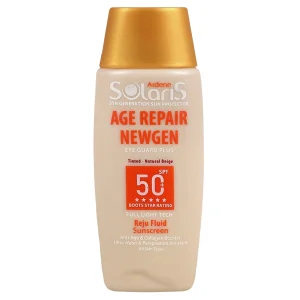 فلوئید ضدآفتاب و ضدچروک سطحی انواع پوست آردن سولاریس (SPF50)