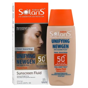 فلوئید ضدآفتاب و روشن کننده انواع پوست آردن سولاریس (SPF50)