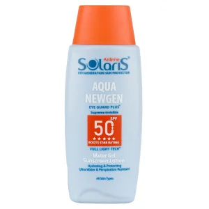 لوسیون آبی ضد آفتاب فاقد چربی انواع پوست آردن سولاریس (SPF50)