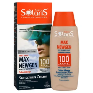 کرم ضد آفتاب پوست حساس به نور آفتاب آردن سولاریس (SPF100)