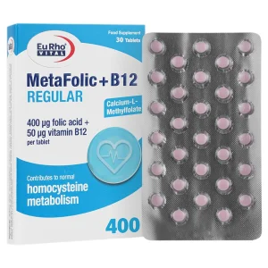 قرص متافولیک+ب 12 رگولار یوروویتال