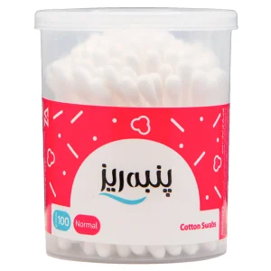 گوش پاک کن پنبه ریز (100 عددی)
