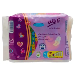 نوار بهداشتی نوجوان تافته (7 عددی)