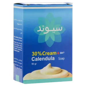 صابون 30 % کرمدار سیوند (حاوی کالاندولا)