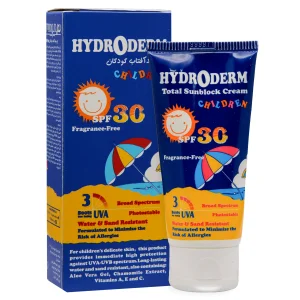 کرم ضدآفتاب کودکان (30 SPF) هیدرودرم