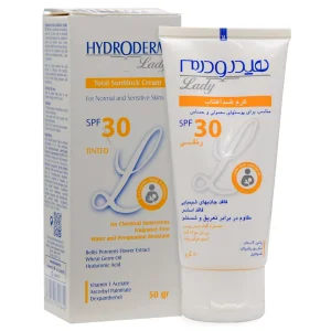 کرم ضدآفتاب پوست معمولی و حساس هیدرودرم (SPF 30)