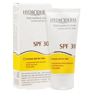 کرم ضدآفتاب پوست خشک و معمولی هیدرودرم (SPF 30)