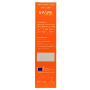 کرم ضد آفتاب و ضد لک بر پایه آب اسپارک وودن (SPF50)