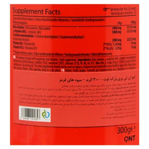 پودر پری ورک اوت کیو ان تی