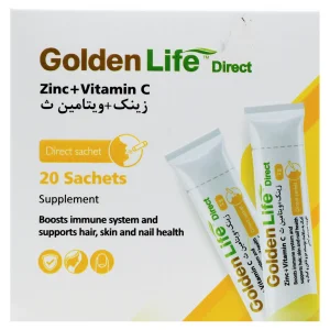 ساشه  زینک+ویتامین سی گلدن لایف