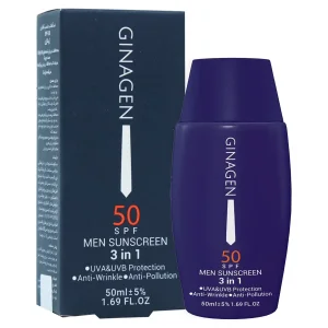 کرم ضدآفتاب آقایان ژیناژن (SPF 50)