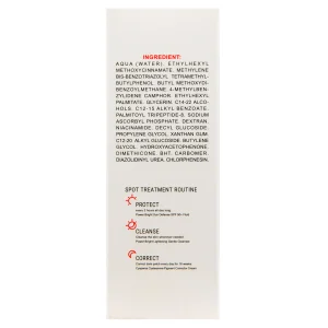کرم ضد آفتاب روشن کننده بژ طبیعی سیسپرسا (SPF50)