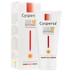 کرم ضد آفتاب روشن کننده بژ طبیعی سیسپرسا (SPF50)