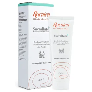 کرم ترمیم کننده و التیام بخش پوست آسیب دیده راکوتن (SUCRALFATE)