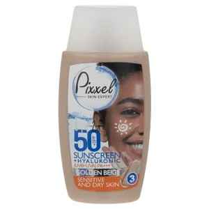 کرم ضد آفتاب پوست خشک و نرمال پیکسل (SPF50)