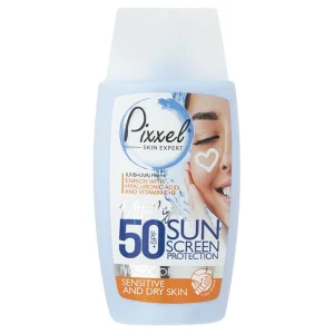 کرم ضد آفتاب پوست خشک و نرمال پیکسل (SPF50)