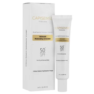 فلوئید ضد آفتاب و آبرسان  پوست خشک کپیسنس (SPF50)