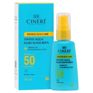 ضد آفتاب آکوا فلوئید انواع پوست سینره (SPF50)