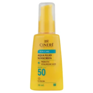 ضد آفتاب آکوا فلوئید پوست چرب سینره (SPF50)